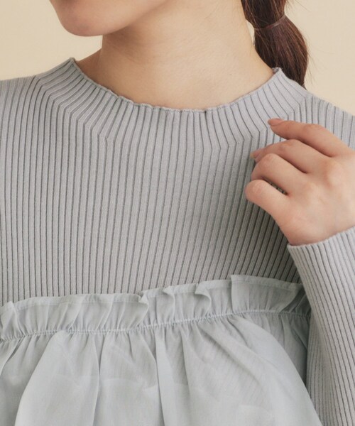 kolor クレイジーパターンニット アシメ ケーブル フリル 異素材ドッキング hq720.jpg?sqp=-