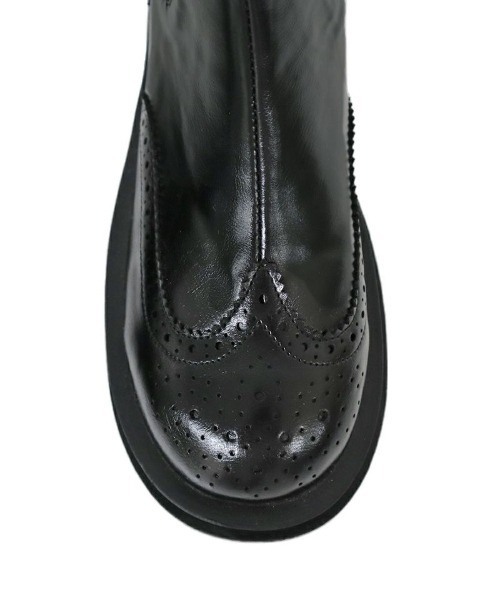 F i.n.t（フィント）の「ウイングチップチェルシーブーツ（ブーツ・レディース・ブラック/ブラウン・L/M/S）」の12枚目の写真