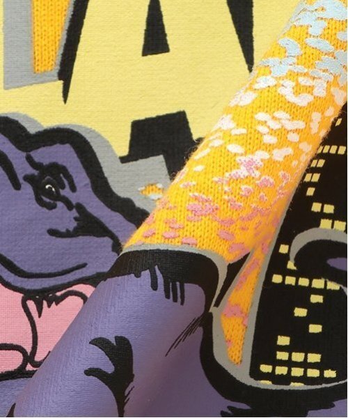 XLARGE KIDS(エクストララージキッズ)の「恐竜&クラシックカー2WAYオール(ロンパース・キッズ・ブラック/ホワイト/イエロー・50-70cm)」の21枚目の写真