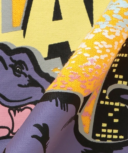 XLARGE KIDS(エクストララージキッズ)の「恐竜&クラシックカー2WAYオール(ロンパース・キッズ・ブラック/ホワイト/イエロー・50-70cm)」の13枚目の写真