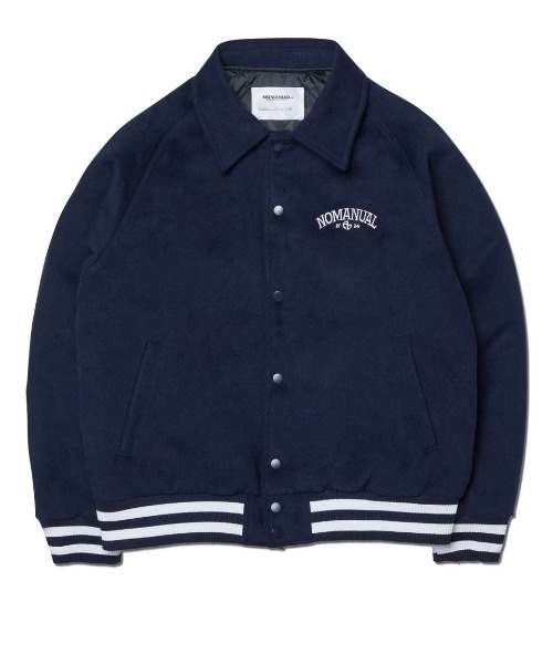ジャケット・アウター NOMANUAL W.S VARSITY JACKET 4FT1657 NOMANUAL（NOMANUAL）の「韓国ブランド NOMANUAL ノーマニュアル