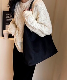 【 ammy. / エイミードット 】 スエード調 シンプル ショルダーバッグ / ポーチ付き