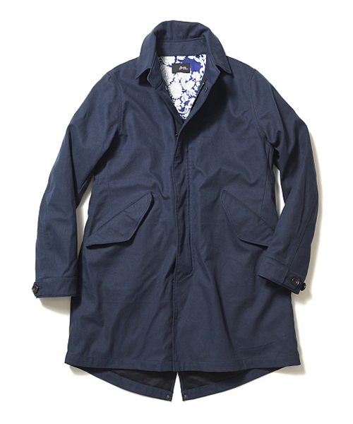 BRILLA per il gusto(ブリッラペルイルグースト)の「Brilla per il gusto / モッズコート(モッズコート・メンズ・オリーブ/ネイビー・SMALL/X-SMALL/LARGE/MEDIUM)」の2枚目の写真