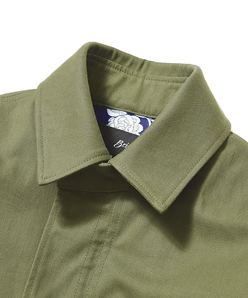 BRILLA per il gusto(ブリッラペルイルグースト)の「Brilla per il gusto / モッズコート(モッズコート・メンズ・オリーブ/ネイビー・SMALL/X-SMALL/LARGE/MEDIUM)」の4枚目の写真