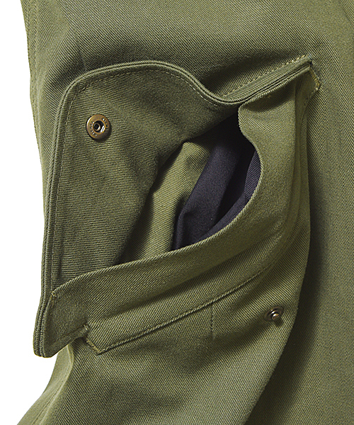 BRILLA per il gusto(ブリッラペルイルグースト)の「Brilla per il gusto / モッズコート(モッズコート・メンズ・オリーブ/ネイビー・SMALL/X-SMALL/LARGE/MEDIUM)」の6枚目の写真