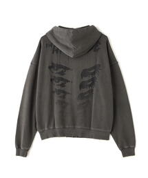 DANKE SCHON | DankeSchon/ダンケシェーン/PIGMENT SWEAT ZIP HOODIE EYES(パーカー)