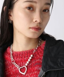 JEANASIS | BIGハートリングネックレス/152481(ネックレス)