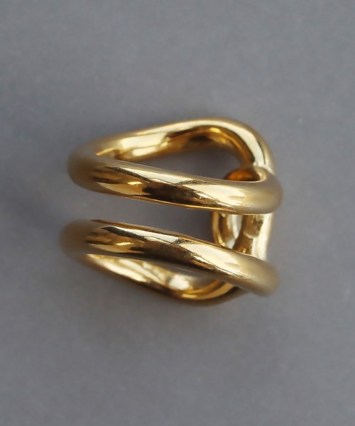 abaskdesign（アバスクデザイン）の「金属アレルギー対応  変形デザインリング（リング・レディース・シルバー/ゴールド・7号/13号/16号/9号/11号）」の17枚目の写真