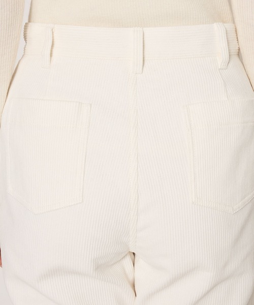 BABYLONE(バビロン)の「コーデュロイフレアパンツ(その他パンツ・レディース・グレー/オフホワイト・36inch/38inch)」の13枚目の写真