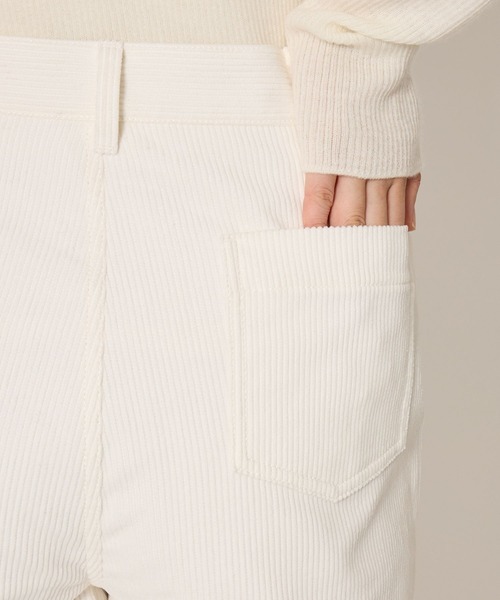BABYLONE(バビロン)の「コーデュロイフレアパンツ(その他パンツ・レディース・グレー/オフホワイト・36inch/38inch)」の14枚目の写真