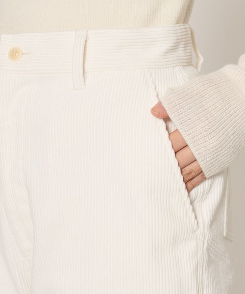 BABYLONE(バビロン)の「コーデュロイフレアパンツ(その他パンツ・レディース・グレー/オフホワイト・36inch/38inch)」の16枚目の写真