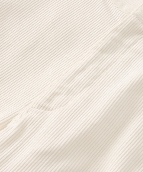 BABYLONE(バビロン)の「コーデュロイフレアパンツ(その他パンツ・レディース・グレー/オフホワイト・36inch/38inch)」の10枚目の写真