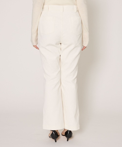 BABYLONE(バビロン)の「コーデュロイフレアパンツ(その他パンツ・レディース・グレー/オフホワイト・36inch/38inch)」の12枚目の写真