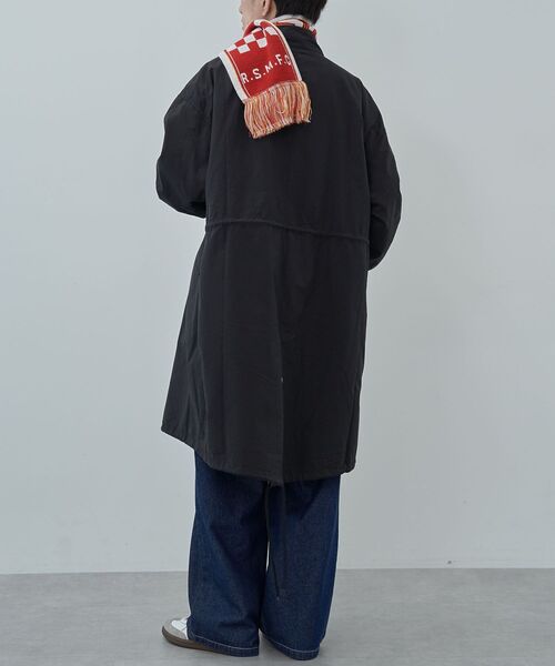 CRAFT STANDARD BOUTIQUE（クラフトスタンダードブティック）の「【ユニセックス】フットボールマフラー（マフラー・レディース・ブラック/ブルーグリーン/バーガンディー/ネイビー・FREE）」の13枚目の写真