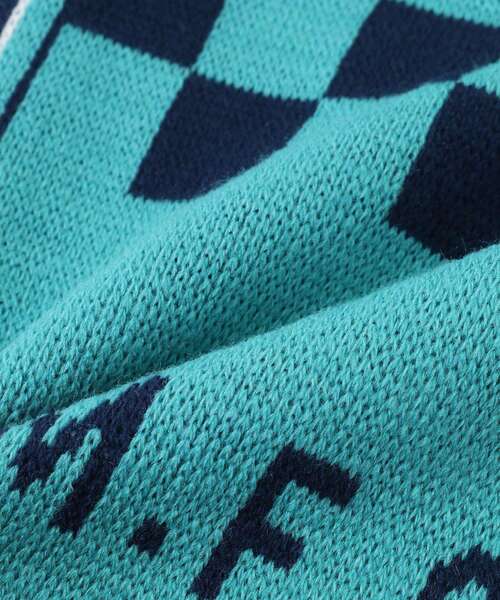 CRAFT STANDARD BOUTIQUE（クラフトスタンダードブティック）の「【ユニセックス】フットボールマフラー（マフラー・レディース・ブラック/ブルーグリーン/バーガンディー/ネイビー・FREE）」の18枚目の写真