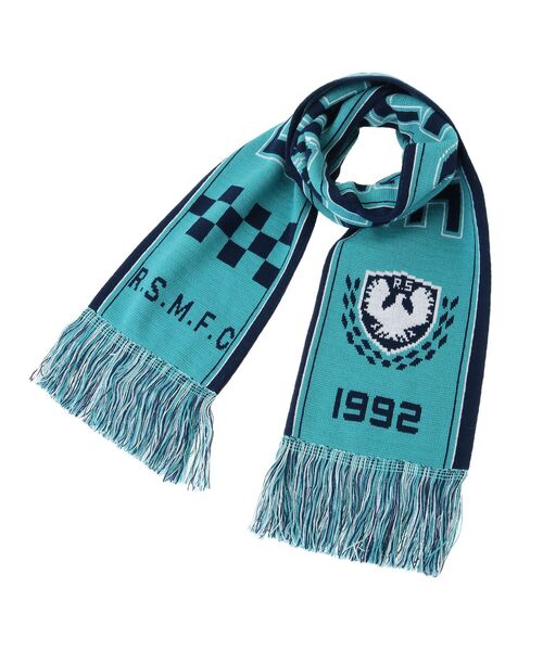 CRAFT STANDARD BOUTIQUE（クラフトスタンダードブティック）の「【ユニセックス】フットボールマフラー（マフラー・レディース・ブラック/ブルーグリーン/バーガンディー/ネイビー・FREE）」の19枚目の写真