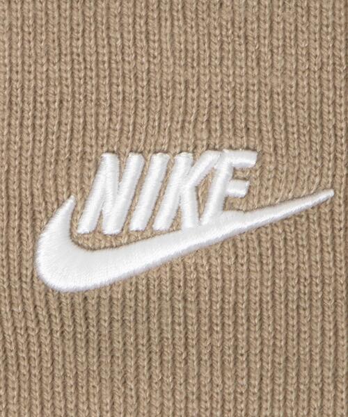 NIKE（ナイキ）の「WEGO/NIKE ピーク ビーニー TC FUT F24 L（ニットキャップ/ビーニー・レディース・ブラック/ベージュ・FREE）」の5枚目の写真