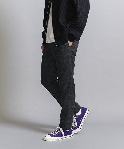 BEAUTY&YOUTH UNITED ARROWS（ビューティーアンドユースユナイテッドアローズ）の「フラノ イージー テーパード パンツ ‐ウォッシャブル‐（その他パンツ・メンズ・ブラック/ダークグリーン/ダークグレー/その他1/ダークブラウン・S/XL/L/M）」の7枚目の写真