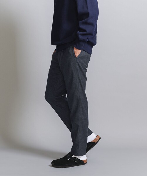 BEAUTY&YOUTH UNITED ARROWS（ビューティーアンドユースユナイテッドアローズ）の「フラノ イージー テーパード パンツ ‐ウォッシャブル‐（その他パンツ・メンズ・ブラック/ダークグリーン/ダークグレー/その他1/ダークブラウン・S/XL/L/M）」の11枚目の写真