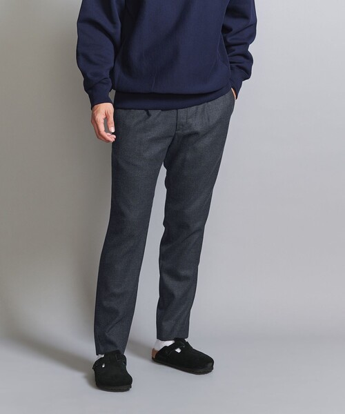 BEAUTY&YOUTH UNITED ARROWS（ビューティーアンドユースユナイテッドアローズ）の「フラノ イージー テーパード パンツ ‐ウォッシャブル‐（その他パンツ・メンズ・ブラック/ダークグリーン/ダークグレー/その他1/ダークブラウン・S/XL/L/M）」の12枚目の写真