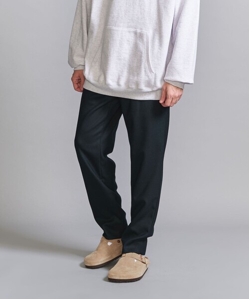 BEAUTY&YOUTH UNITED ARROWS（ビューティーアンドユースユナイテッドアローズ）の「フラノ イージー テーパード パンツ ‐ウォッシャブル‐（その他パンツ・メンズ・ブラック/ダークグリーン/ダークグレー/その他1/ダークブラウン・S/XL/L/M）」の15枚目の写真