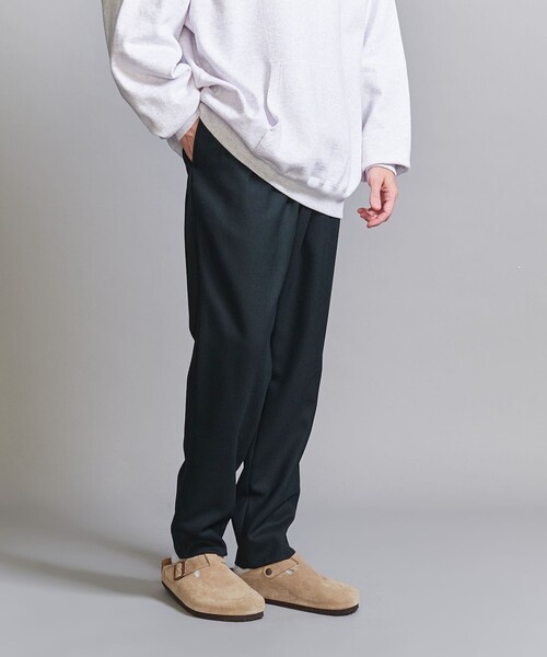 BEAUTY&YOUTH UNITED ARROWS（ビューティーアンドユースユナイテッドアローズ）の「フラノ イージー テーパード パンツ ‐ウォッシャブル‐（その他パンツ・メンズ・ブラック/ダークグリーン/ダークグレー/その他1/ダークブラウン・S/XL/L/M）」の16枚目の写真