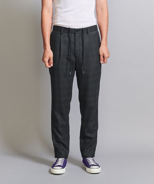 BEAUTY&YOUTH UNITED ARROWS（ビューティーアンドユースユナイテッドアローズ）の「フラノ イージー テーパード パンツ ‐ウォッシャブル‐（その他パンツ・メンズ・ブラック/ダークグリーン/ダークグレー/その他1/ダークブラウン・S/XL/L/M）」の17枚目の写真