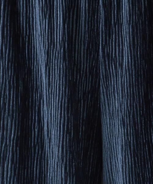 Cutie Blonde（キューティーブロンド）の「◆【S-LL】クラッシュベロア調 ランダムプリーツ イージーパンツ（その他パンツ・レディース・ブルー系その他/アイボリー/ブラウン系その他/チャコールグレー・01/02/03/04）」の12枚目の写真