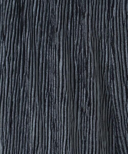 Cutie Blonde（キューティーブロンド）の「◆【S-LL】クラッシュベロア調 ランダムプリーツ イージーパンツ（その他パンツ・レディース・ブルー系その他/アイボリー/ブラウン系その他/チャコールグレー・01/02/03/04）」の16枚目の写真