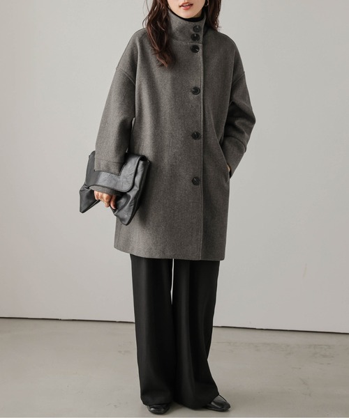 セール】スタンドカラーコート（ピーコート）｜SUGAR BISKET（シュガー