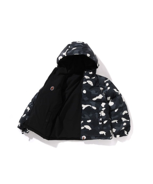アパルトモンで購入☆チャイナタウンスウェット☆完売品です^_^ CITY CAMO REVERSIBLE HOODIE DOWN JACKET（ダウンジャケット