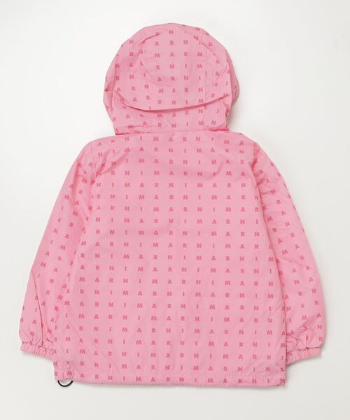 MARNI（マルニ）の「MARNI(マルニ)Kids & Junior ブランドロゴジップアップフードジャケット（マウンテンパーカー・キッズ・ブラック/ライトピンク・4Y/6Y/8Y/10Y/12Y/14Y）」の11枚目の写真