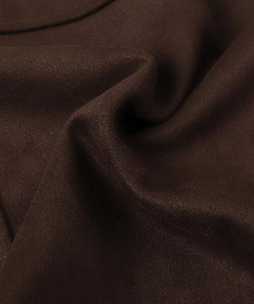 dispark（ディスパーク）の「DISPARK/フェイクスエードドロストネックブルゾン（ブルゾン・レディース・ブラウン/ベージュ・FREE）」の19枚目の写真