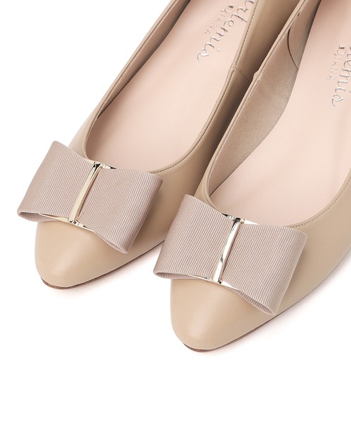 グログランリボン ローヒールパンプス（パンプス）｜artemis by DIANA