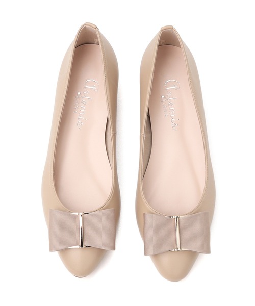 グログランリボン ローヒールパンプス（パンプス）｜artemis by DIANA