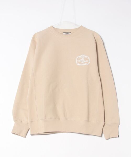 【セール】CREW/ROIAL(ロイアル)ビビットカラーバックプリントスウェット（スウェット）｜roial（ロイアル）