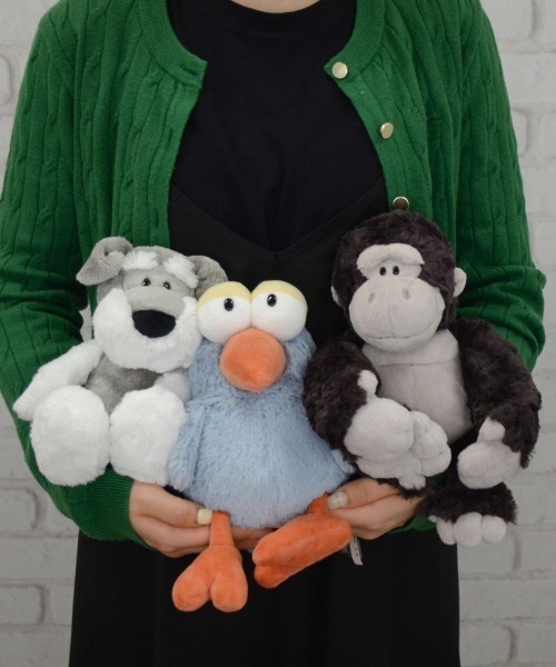 【限定品】NICI　ニキ　シュナウザー　ぬいぐるみ　驚愕！80㎝！正規品 限定品】NICI ニキ シュナウザー ぬいぐるみ 驚愕！80㎝！正規品