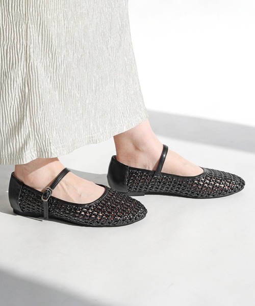 RiiiKa（リーカ）の「【RiiiKa/リーカ】メッシュパンプス（パンプス・レディース・ブラック/キャメル・LL/L/M/S）」の2枚目の写真