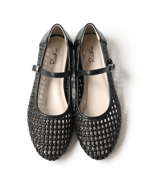 RiiiKa（リーカ）の「【RiiiKa/リーカ】メッシュパンプス（パンプス・レディース・ブラック/キャメル・LL/L/M/S）」の3枚目の写真