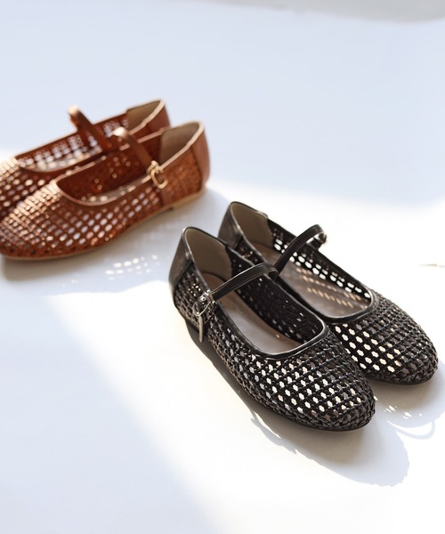 RiiiKa（リーカ）の「【RiiiKa/リーカ】メッシュパンプス（パンプス・レディース・ブラック/キャメル・LL/L/M/S）」の21枚目の写真