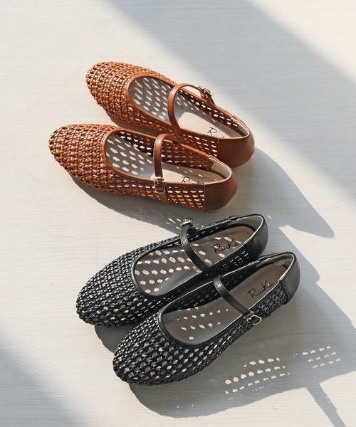 RiiiKa（リーカ）の「【RiiiKa/リーカ】メッシュパンプス（パンプス・レディース・ブラック/キャメル・LL/L/M/S）」の22枚目の写真