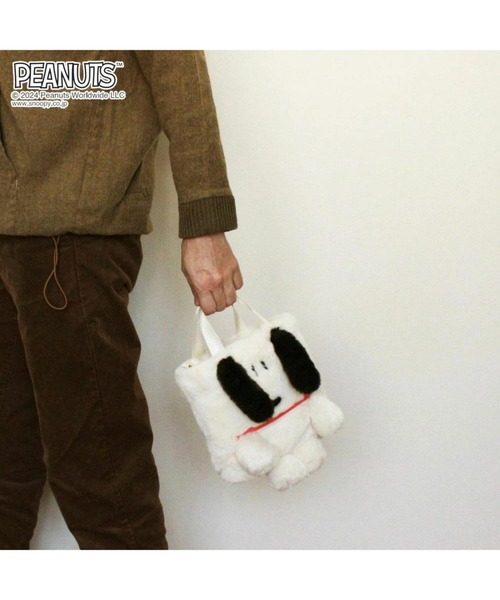 PEANUTS（ピーナッツ）の「ルートート / SNOOPY IP.BR.クリプティッドPEANUTS-9W（ショルダーバッグ・レディース・アイボリー/ベージュ/ホワイト系その他/ブラウン系その他・FREE）」の14枚目の写真