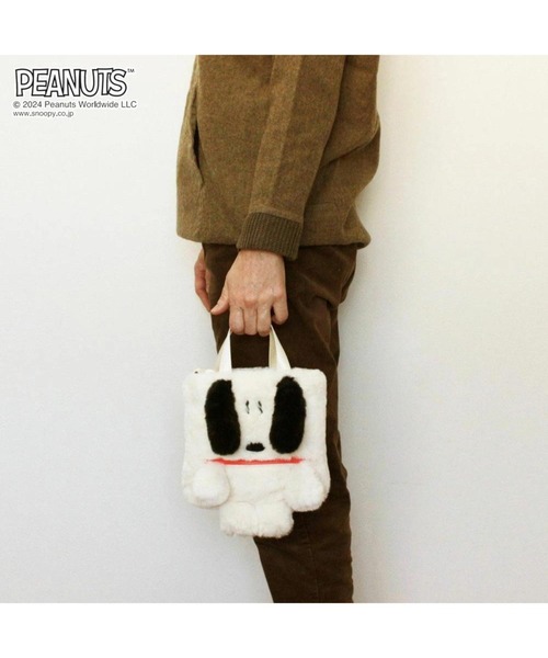 PEANUTS（ピーナッツ）の「ルートート / SNOOPY IP.BR.クリプティッドPEANUTS-9W（ショルダーバッグ・レディース・アイボリー/ベージュ/ホワイト系その他/ブラウン系その他・FREE）」の15枚目の写真