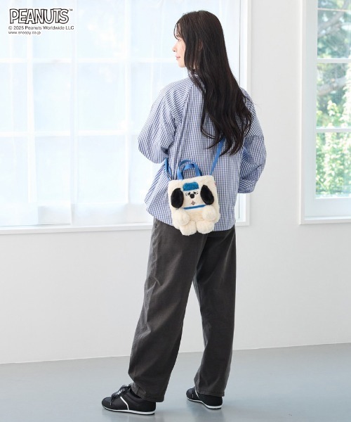 PEANUTS（ピーナッツ）の「ルートート / SNOOPY IP.BR.クリプティッドPEANUTS-9W（ショルダーバッグ・レディース・アイボリー/ベージュ/ホワイト系その他/ブラウン系その他・FREE）」の20枚目の写真