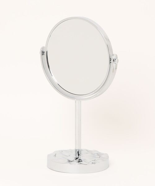 aimoha（アイモハ）の「北欧風　シンプル両面鏡（ミラー・レディース・イエロー/シルバー・FREE）」の3枚目の写真