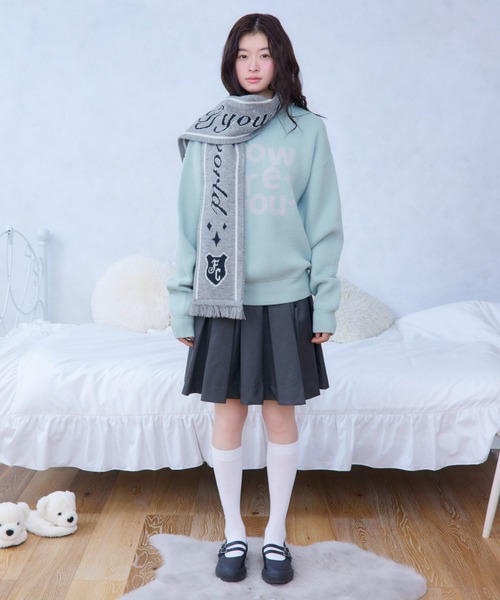 FCMM(エフシーエムエム)の「【日本限定】HOW ARE YOU KNIT/ハウアーユーニット(ニット/セーター・レディース・グレー/ネイビー/ライトブルー・SMALL/MEDIUM)」の10枚目の写真