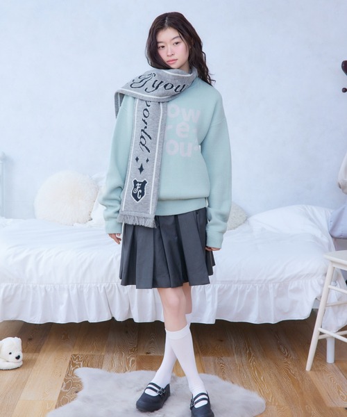 FCMM(エフシーエムエム)の「【日本限定】HOW ARE YOU KNIT/ハウアーユーニット(ニット/セーター・レディース・グレー/ネイビー/ライトブルー・SMALL/MEDIUM)」の9枚目の写真