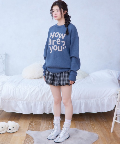 FCMM(エフシーエムエム)の「【日本限定】HOW ARE YOU KNIT/ハウアーユーニット(ニット/セーター・レディース・グレー/ネイビー/ライトブルー・SMALL/MEDIUM)」の15枚目の写真