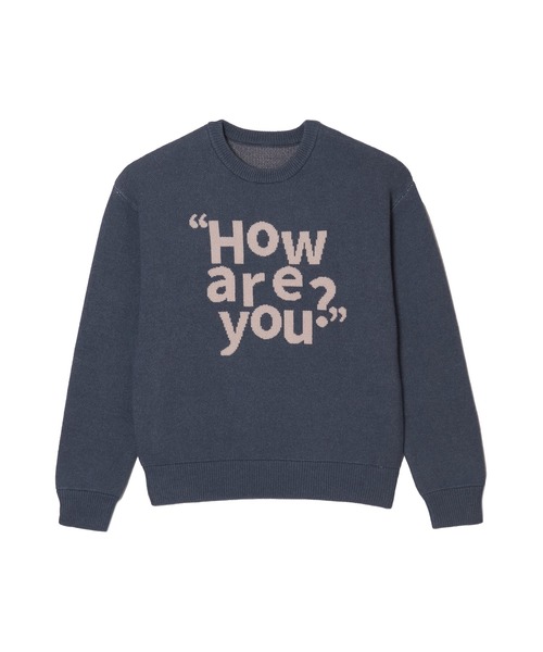 FCMM(エフシーエムエム)の「【日本限定】HOW ARE YOU KNIT/ハウアーユーニット(ニット/セーター・レディース・グレー/ネイビー/ライトブルー・SMALL/MEDIUM)」の12枚目の写真