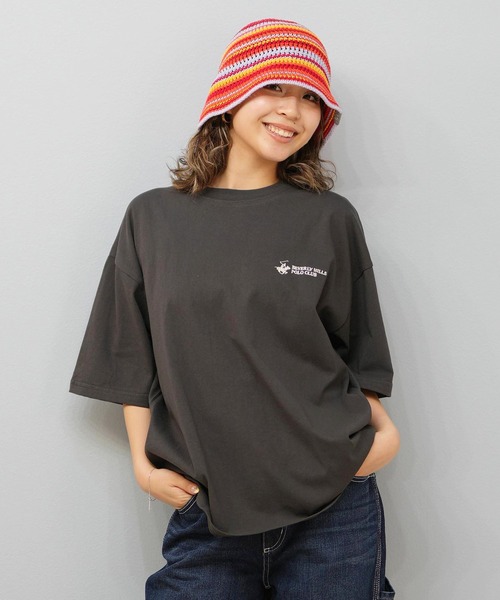 ムラサキスポーツ（ムラサキスポーツ）の「BEVERY HILLS P.C/ビバリーヒルズポロクラブ ﾑﾈﾜﾝﾎﾟｲﾝﾄｼｼｭｳTｼｬﾂ Tシャツ 5222-8753（Tシャツ/カットソー・レディース・ブラック系その他/ホワイト系その他2/ブラック系その他2/ホワイト系その他・M）」の3枚目の写真